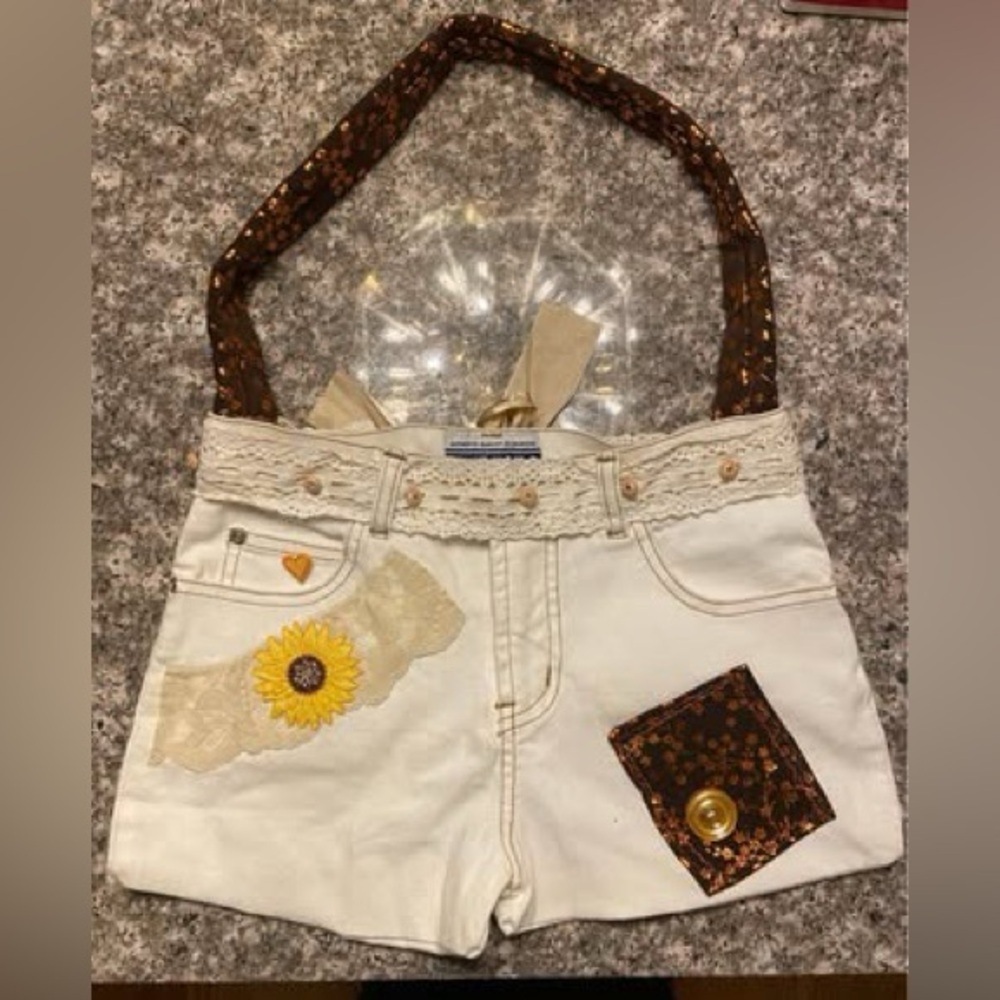 Handbag made out of shorts!